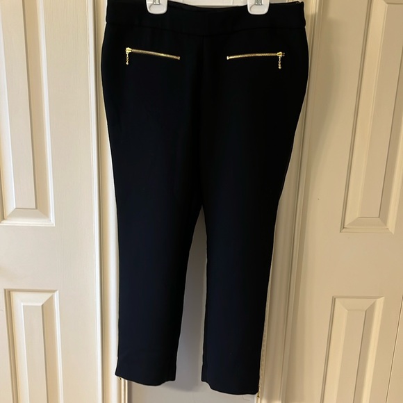 KATE SPADE LIVE COLORFULLY BLACK PANTS SIZE 8 - Picture 2 of 7